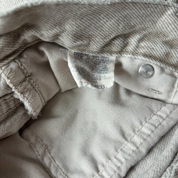 VTG Lee Riders High Waist Vintage MOM Gray Tapered Denim Jeans Size 12 M - Picture 8 of 10
